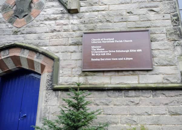 Jamie Morrison's funeral was held at Liberton Northfield Parish Church. Picture: John Devlin