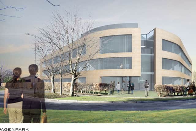 An artist's impression of the state-of-the-art centre on Heriot-Watt's campus. Picture: contributed