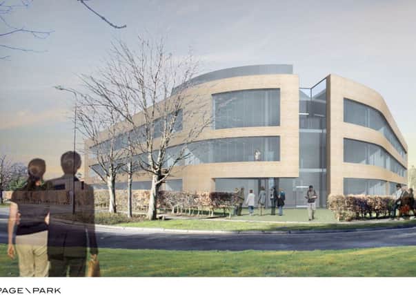 An artist's impression of the state-of-the-art centre on Heriot-Watt's campus. Picture: contributed