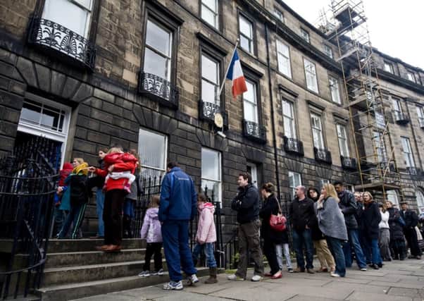 The cuts at the consulate on Randolph Crescent will affect more than 5000 French nationals. Picture: Ian Georgeson