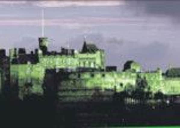 Could Edinburgh Castle be turned green?