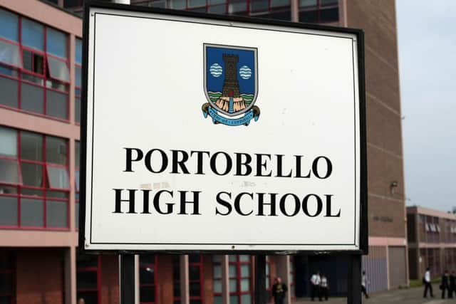 THe old Portobello High site will see St John's RC Primary built. Picture: Ed Jones