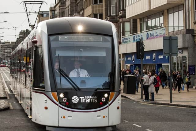 The trams are set to reach the 3 million passengers mark. Picture: Ian Georgeson
