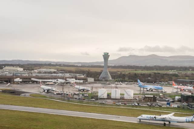 Edinburgh Airport. Pic: Ian Georgeson