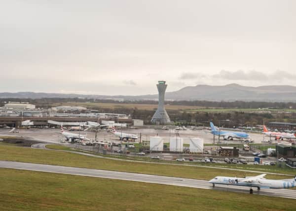 Edinburgh Airport. Pic: Ian Georgeson