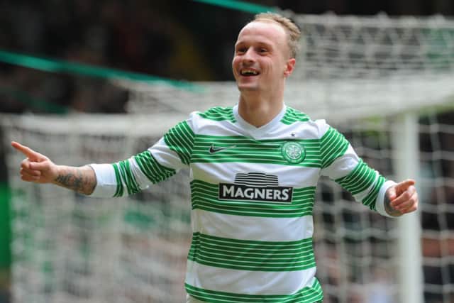 Celtic player Leigh Griffiths offered to buy presents for an Edinburgh family after their house was robbed. Pic: Robert Perry