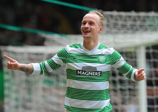 Celtic player Leigh Griffiths offered to buy presents for an Edinburgh family after their house was robbed.  Pic: Robert Perry