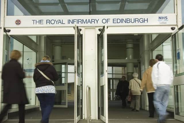 NHS Lothian are investigating a cluster of C-diff cases at the ERI. Pic: Ian Georgeson