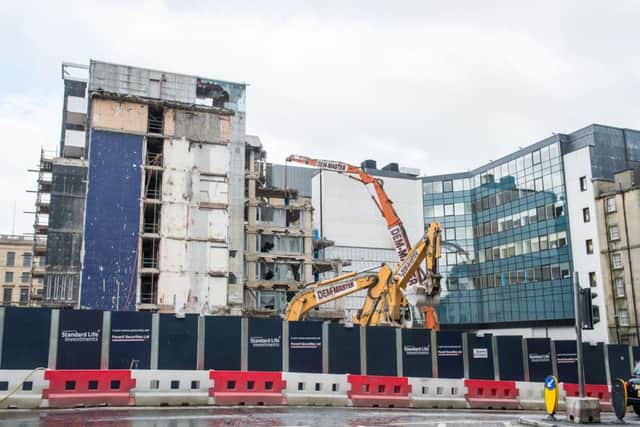The St Andrew Square redevelopment. Pic: Ian Georgeson