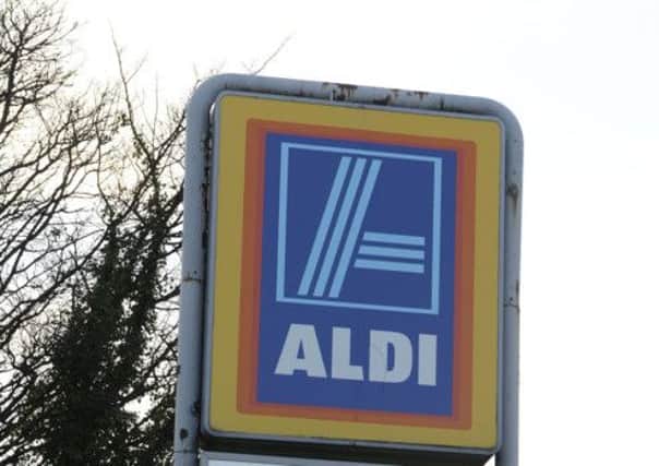 The incident happened in the car park of Aldi in Linlithgow.