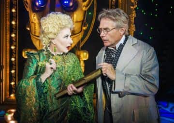 Steven Pinder as the Wizard in Wicked. Picture: contributed