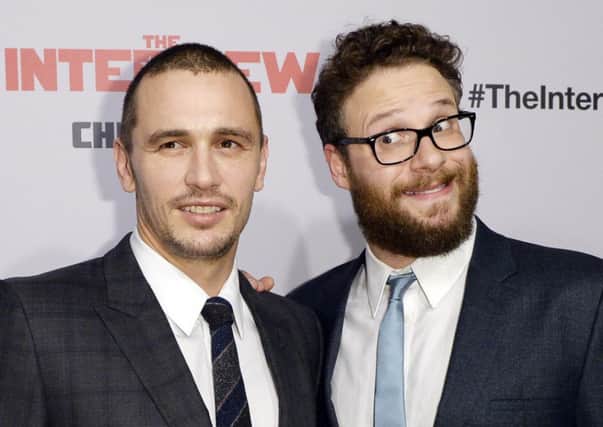 James Franco and Seth Rogen. Picture: Reuters