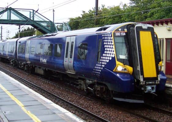 Train services have been disrupted due to overhead wiring problems.