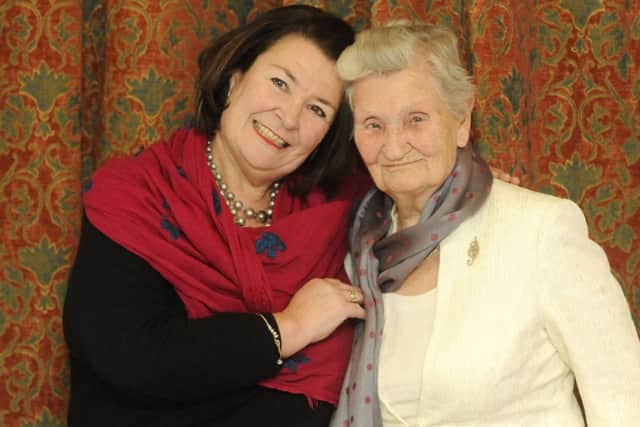 Mary OKeefe and mother Catriona Mackinnan Macaskill. Picture: Greg Macvean