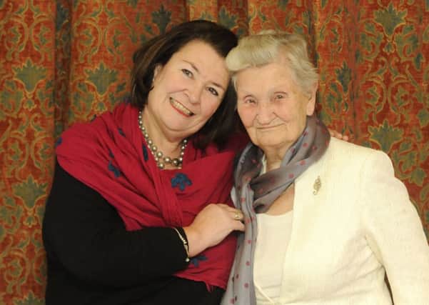 Mary OKeefe and mother Catriona Mackinnan Macaskill. Picture: Greg Macvean