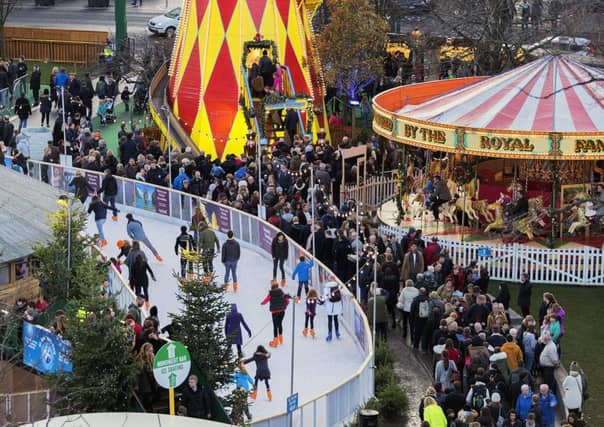 A total of 3.6 million people visited the Christmas attractions. Picture: Malcolm McCurrach