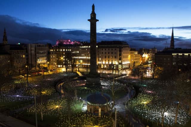 Andrei Dumitriu's picture of St Andrew Square won the overall first prize