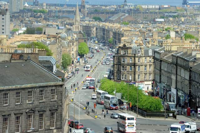 Leith Walk is one of the main roads that would see the speed limit cut to 20mph. Picture: Lisa Ferguson