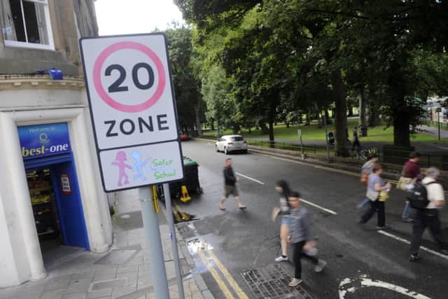 There are fears that the 20mph zones will see tradesmen stuck in traffic between jobs. Picture: Greg Macvean