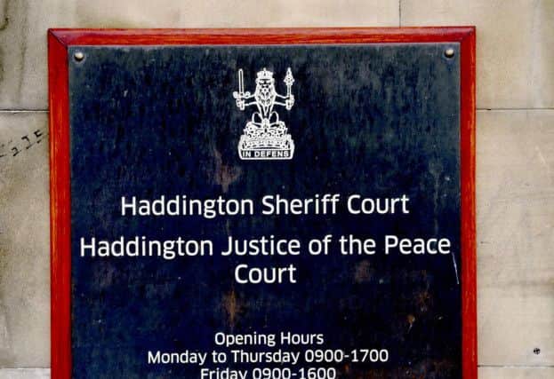 Ross Tait was jailed at Haddington Sheriff Court. Picture: Gordon Fraser