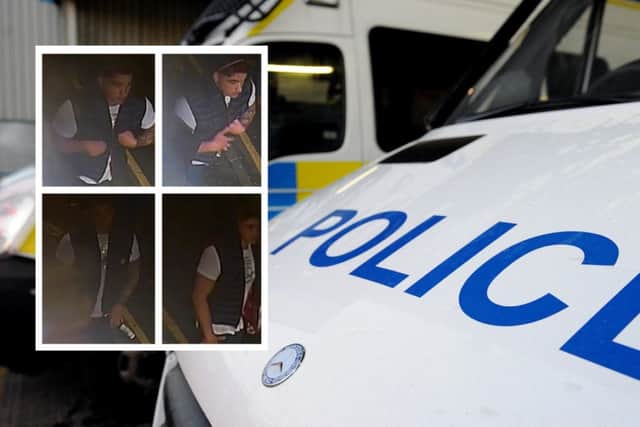 Police are keen to trace the man.