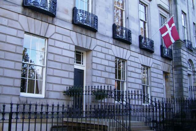he Danish Cultural Institute in Doune Terrace in the New Town, above, has helped to promote Denmark. Picture: contributed