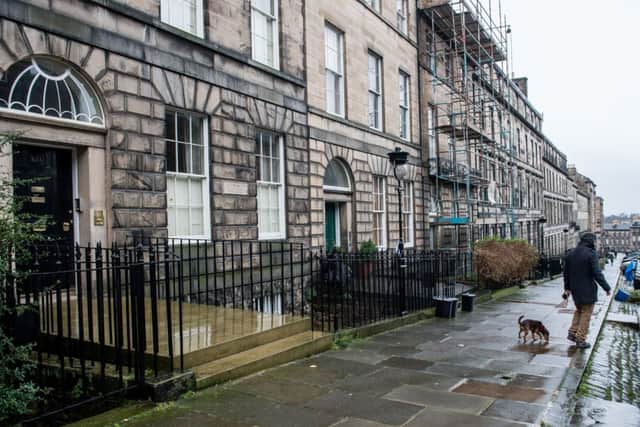 Few would know that this was the house in India Street where James Clerk Maxwell, described as one of the greatest scientists of all time, was born. Picture: ian Georgeson