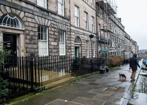Few would know that this was the house in India Street where James Clerk Maxwell, described as one of the greatest scientists of all time, was born. Picture: ian Georgeson