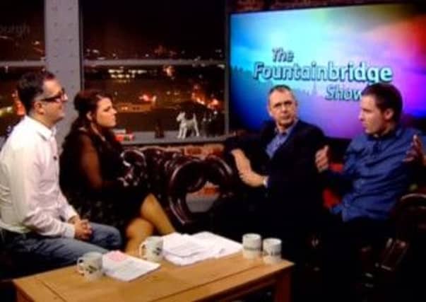 Hayley Matthews and Ewen Cameron launch The Fountainbridge Show