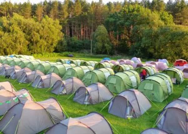 The plan is that Fringe-goers will be able to camp at Inch Park. Picture: comp