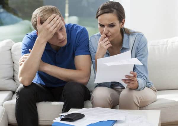 Make a list of your debts so that you can concentrate on paying essentials like rent or utilities. Picture: Getty