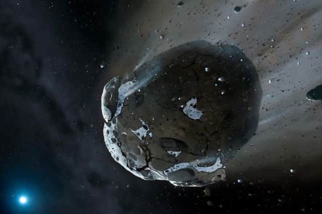 The asteroid should be visible to amateur stargazers. Picture: PA