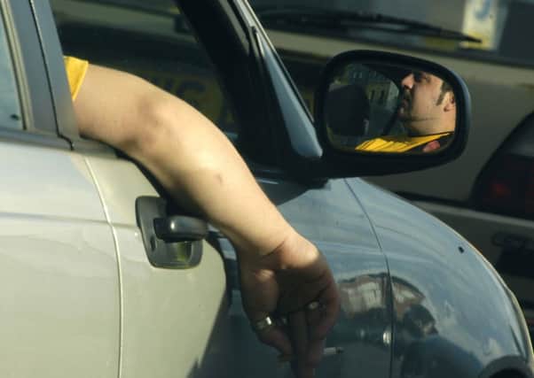 Smoking in cars on NHS property is to be banned. Pic: file