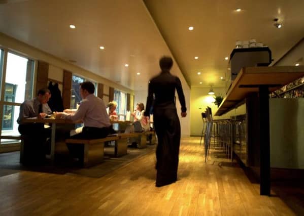 The Blue Bar Cafe above the Traverse Theatre. Picture: Esme Allen