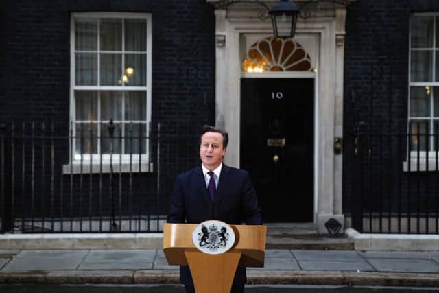 David Cameron delivers his post-referendum speech