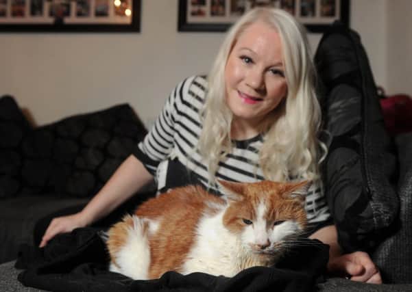 Saffire Stephens needs to raise £2000 to pay for her beloved cats cancer treatment. Picture: Neil Hanna
