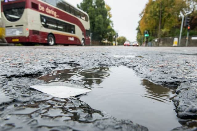 Potholes can be a nightmare for road users. Picture: Ian Georgeson