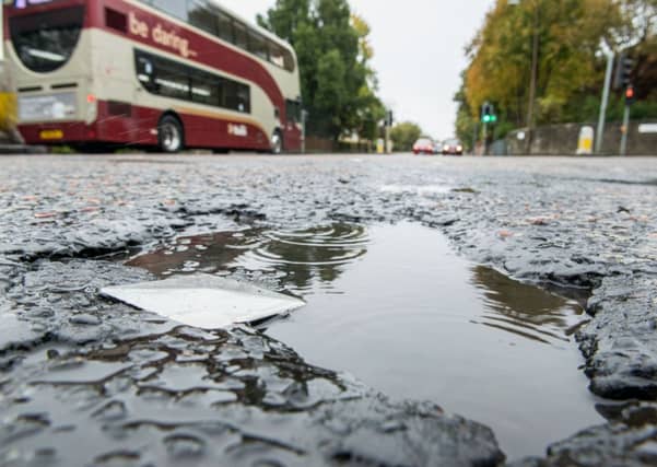Potholes can be a nightmare for road users. Picture: Ian Georgeson