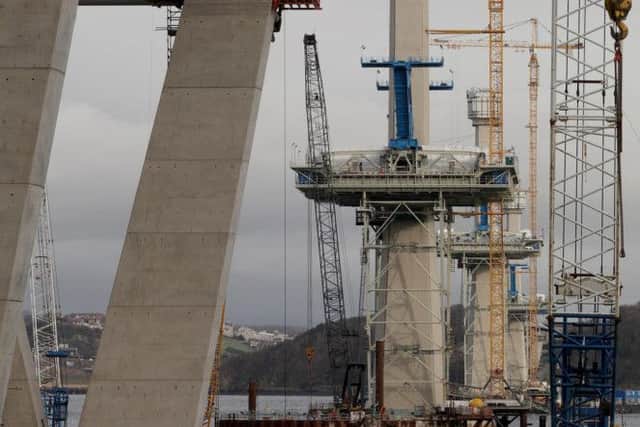 Progress is being namde on the three towers. Picture: SWNS