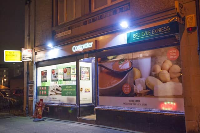 The incident took place at Bellevue Express newsagent in Bellevue Road. Picture: Jane Barlow