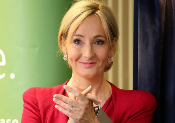 The tweet described JK Rowling  as a 'bitch'. Picture: PA