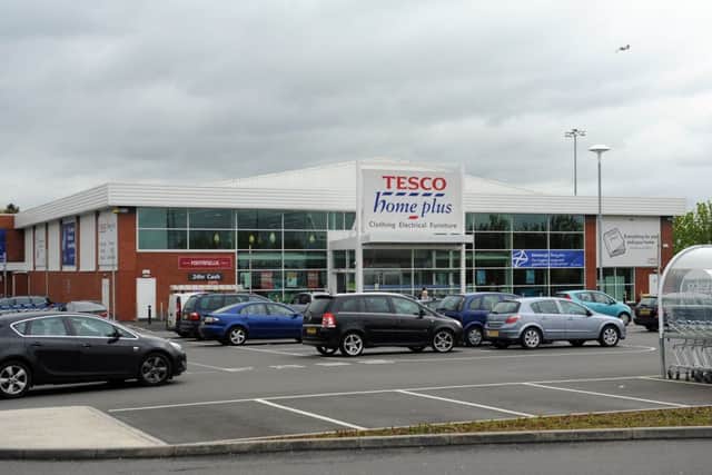 Tesco are to close their Homeplus store at Fort Kinnaird.  Picture: Jayne Wright