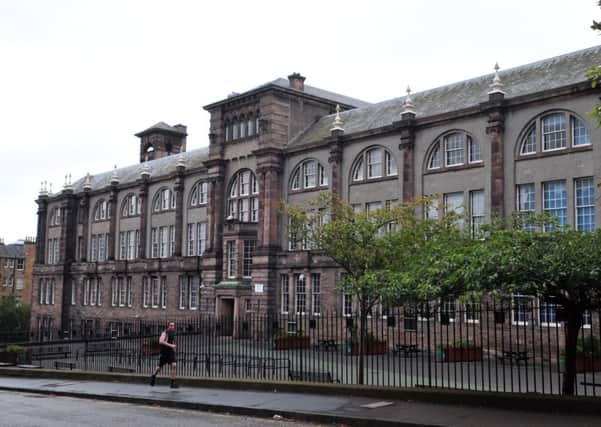 The current Boroughmuir High School is in a prime residential area of the Capital and will be attractive to developers. Picture: Jon Savage