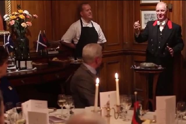 Edinburgh Lord Provost hosts a Big Dinner