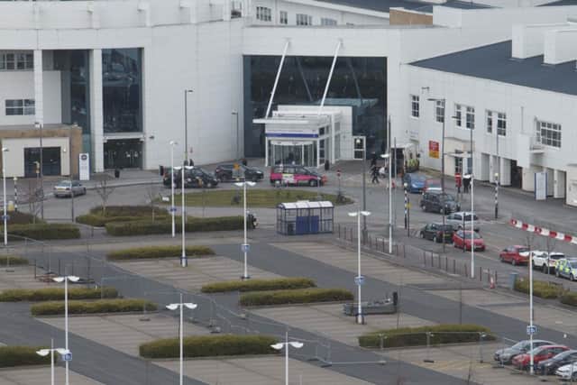 The construction of the new Sick Kids is leading to the loss of parking spaces at the ERI. Picture: Toby Williams