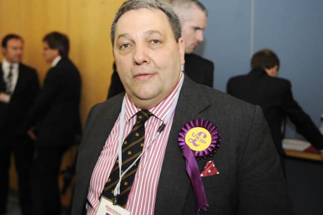 Ukip's David Coburn. Picture: Greg Macvean