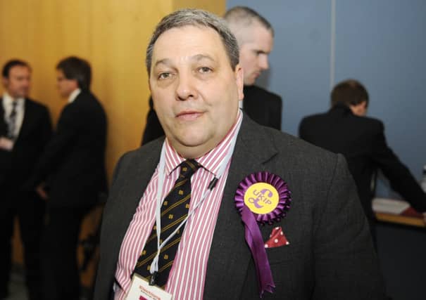 Ukip's David Coburn. Picture: Greg Macvean