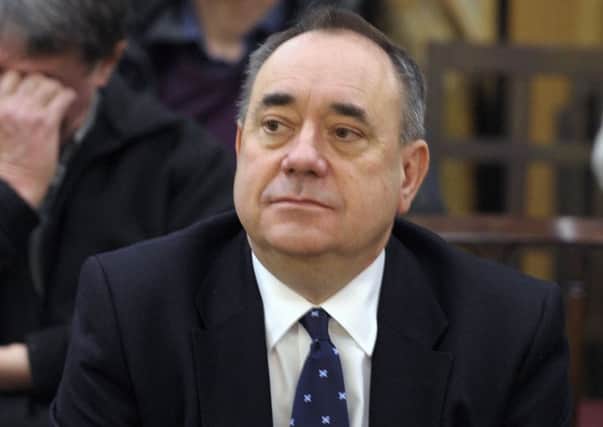 Alex Salmond claimed he too was subjected to intimidation. Picture: John Devlin