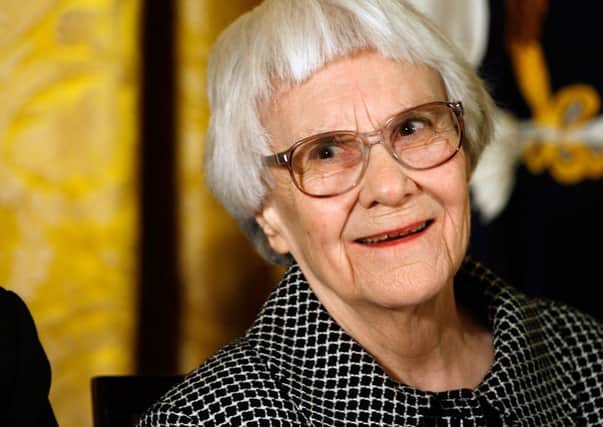Harper Lee, pictured on a visit to the White House in 2007, is now said to be blind and deaf. Picture: Getty