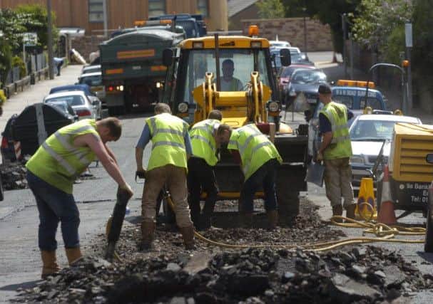 The state of Edinburgh's roads consistently comes under fire. Picture: Esme Allen